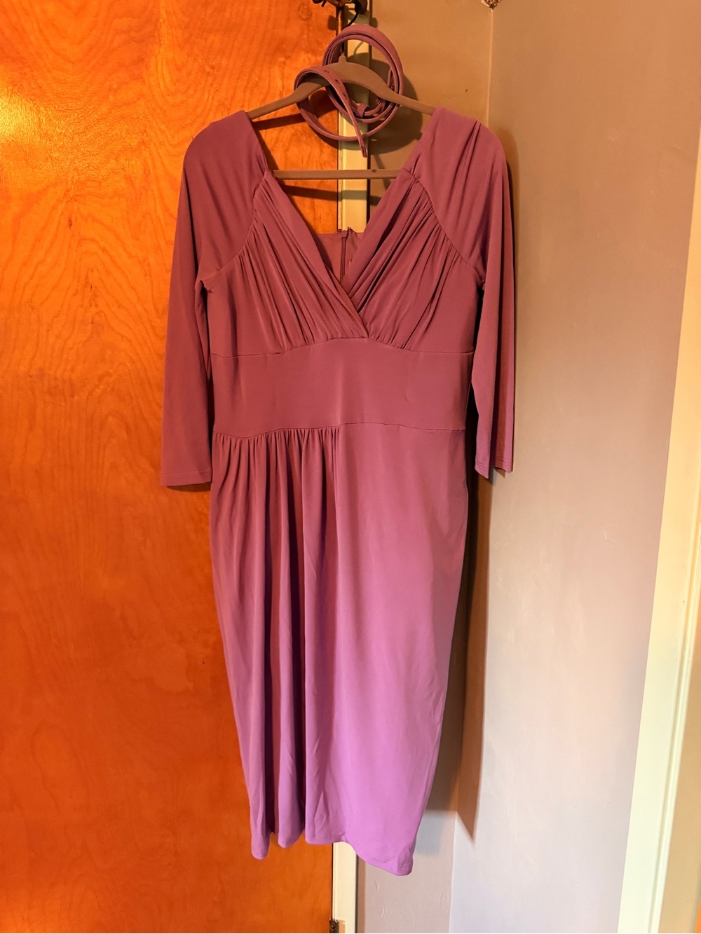 Vixen Micheline Pitt Lavender Starlet Wiggle Dress